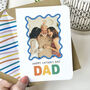 Modern Personalised Photo Father’s Day Card, thumbnail 1 of 4