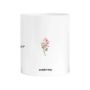 Personalised Minimalistic Best Teacher Friend Floral Mug Gift, thumbnail 3 of 9