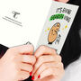 Funny 40th Birthday Card – It’s Giving Grandpa Vibes, thumbnail 4 of 5