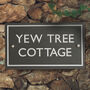 Slate House Sign Size, Style, And Colour Options, thumbnail 2 of 11