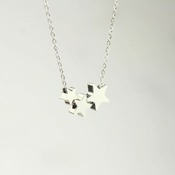 30th Birthday Stars Necklace, A Star For Every Decade, 7 of 7