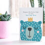 Cute Bear Queen Best Mum Ever Mother's Day Card, thumbnail 1 of 4