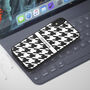 Houndstooth Pattern iPhone Case Personalised, thumbnail 4 of 4