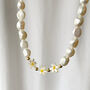 Freshwater Pearl And Daisy Personalised Necklace, thumbnail 2 of 12