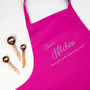 'Serving The World's Best' Personalised Apron, thumbnail 1 of 5