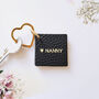 Personalised Nanny Multi Photo Flip Leather Keyring, thumbnail 4 of 8