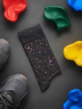 The Wall – Luxury Bouldering Themed Socks, 2 of 6