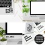 Its Your Day! Positive Affirmation Laptop Decal, thumbnail 5 of 8