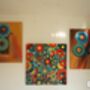 'Zeros And Ones' Abstract Painting On Canvas, thumbnail 2 of 5