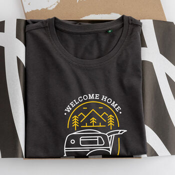 Illustrated Campervan T Shirt For Travellers, 2 of 7