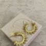 Minimalist Sun 18 K Gold Plated Ear Studs, thumbnail 1 of 8