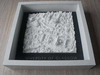 Graduation Gift University Of Glasgow 3D Printed Map, 5 of 9