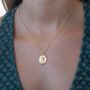 Personalised Silver Or Gold Scorpio Zodiac Necklace, thumbnail 3 of 11