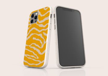 Yellow Tiger Eco Friendly, Biodegradable Phone Case, 5 of 8