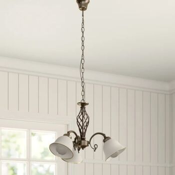 Light Candle Style Chandelier Three, 2 of 8