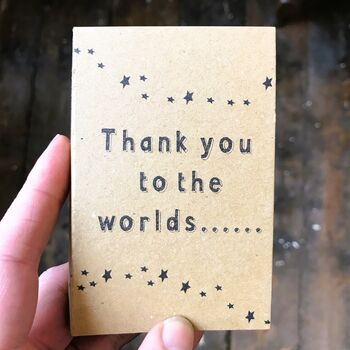 Teacher Thank You Card Worlds Best Teacher, 2 of 4