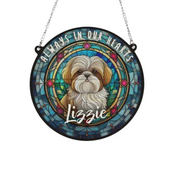 Lhasa Apso Memorial Suncatcher, 2 of 6