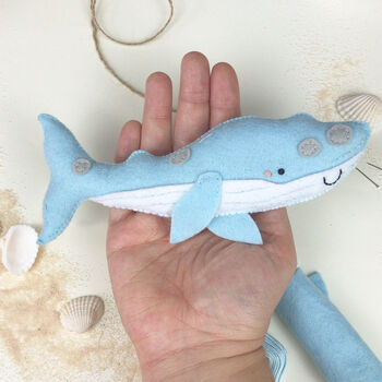 Sew Your Own Wilma The Whale Felt Sewing Kit, 4 of 9