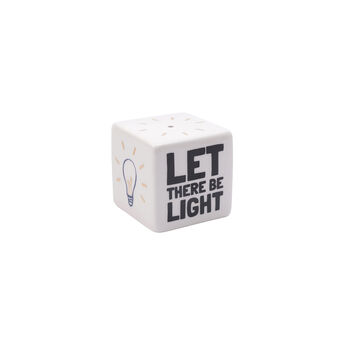 'Let There Be Light' Ceramic Light Pull, 2 of 4