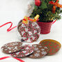 Giant Decorated Christmas Chocolate Buttons, thumbnail 1 of 2
