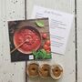 You're My Pomme D'amour Valentine Card And Tomato Seeds, thumbnail 3 of 4