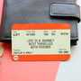 Personalised Friendship Train Ticket Keepsake, thumbnail 2 of 3