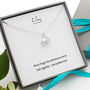 Elephant Charm Necklace With Personalised Message Card, thumbnail 4 of 12