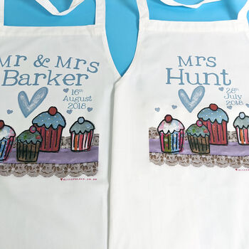 Personalised 'Mr & Mrs' Apron, 8 of 12