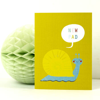 Mini Snail New Home Card, 4 of 5