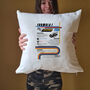 Personalised F1 Season Cushion Birthday Gift For Formula One Fan, thumbnail 5 of 7