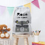 Personalised Children's Raccoon Cotton Nursery Bag, thumbnail 1 of 12