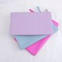 Personalised Monogram Leather Cosmetic Pouch, thumbnail 4 of 11