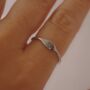 Personalised Inital Signet Ring, thumbnail 1 of 7