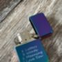 Personalised Engraved Rainbow Lighter, thumbnail 7 of 9