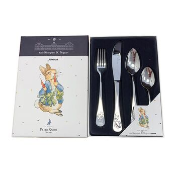 Beatrix Potter Peter Rabbit Childrens S/S Cutlery Set, 12 of 12