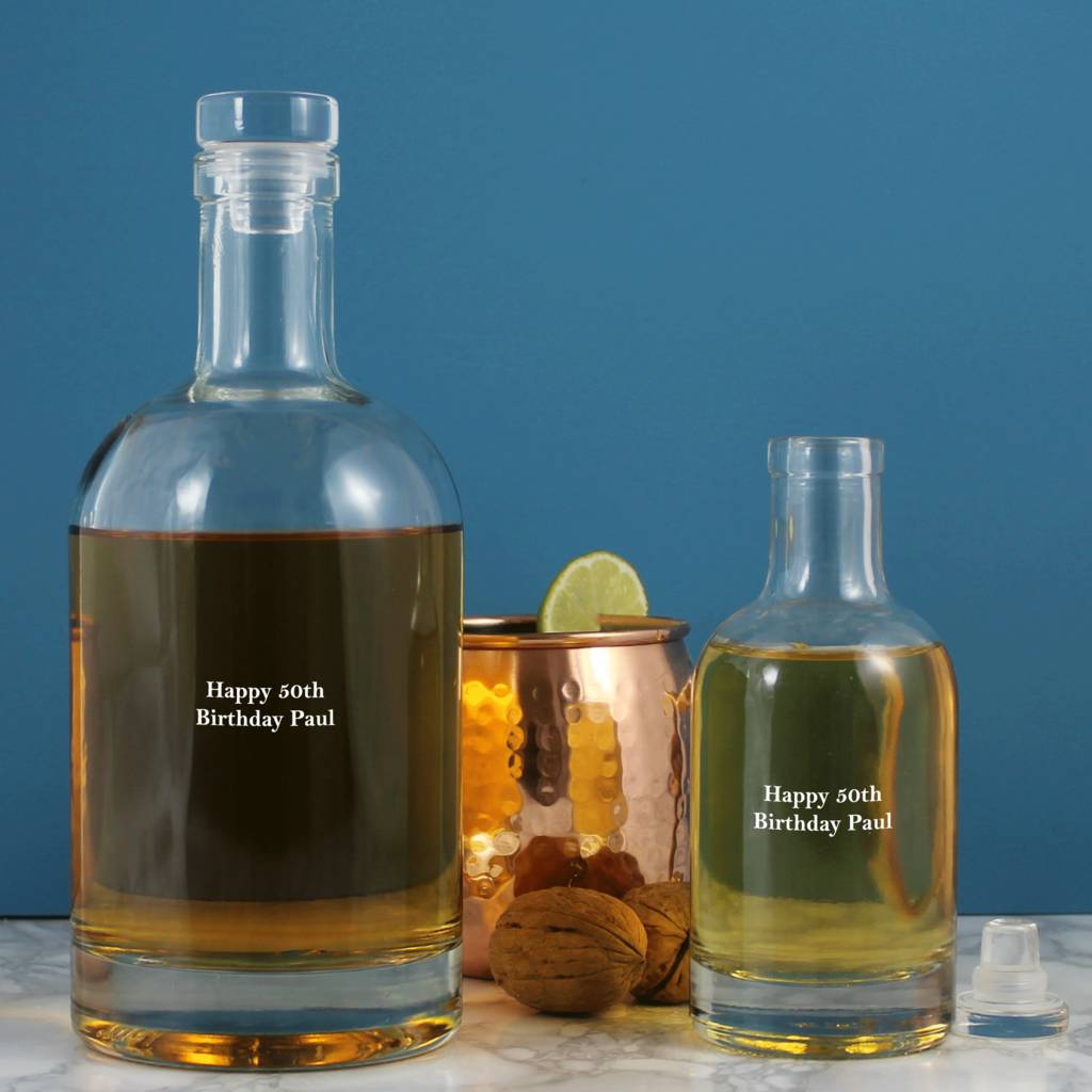 Witty Personalised Whisky Definition Bottle 700ml By Copper And Sable