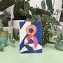 Number Eight, Eighth Birthday Card, thumbnail 1 of 2