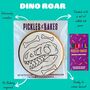 Dinoroar 'Colour Me' Biscuit Set, thumbnail 1 of 2