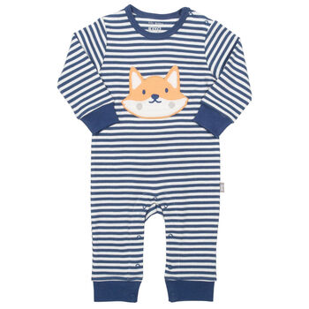 New Baby Fox Sleepsuit And Teether Gift Set, 3 of 6