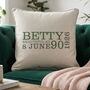 Personalised 90th Birthday Cushion, thumbnail 5 of 10