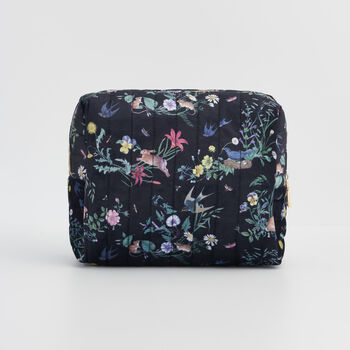 Running Bunny Large Quilted Makeup Bag, 4 of 7