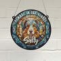 Australian Shepherd Memorial Suncatcher, thumbnail 1 of 6