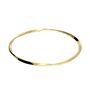 Carla 18ct Gold Plate Twist Bangle, thumbnail 1 of 3
