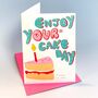 Cake Day Birthday Card, thumbnail 3 of 4