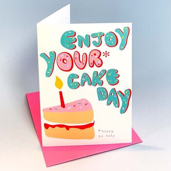 Cake Day Birthday Card, 3 of 4
