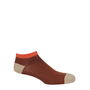 Lux Taylor Men's Trainer Socks – Sky, Orange, Black, thumbnail 3 of 4