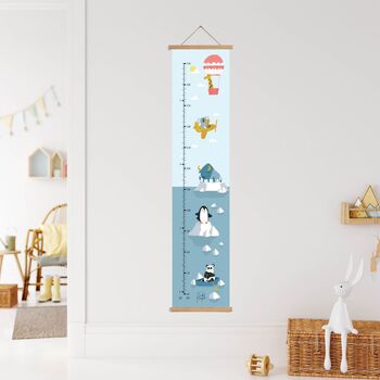 Adventure Animals Height Chart | Kids Growth Chart, 2 of 7