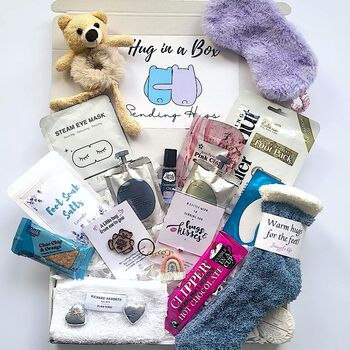 Happy Graduation Hug In A Box | Exam Support Care Package | Congrats Graduate Pamper Hamper, 3 of 11