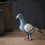 Cast Iron Standing Pigeon Ornament, thumbnail 1 of 4