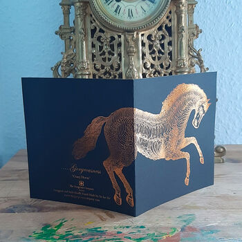 'I'm Octopus' Metallic Foiled Greeting Card Hand Made, 3 of 6